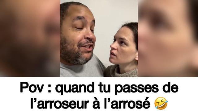 Pov : quand tu passes de l’arroseur à l’arrosé 🤣 #parodie #humour #couple #couplegoals #comedie