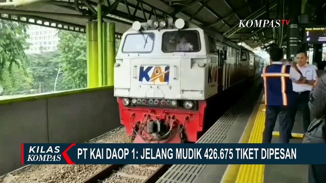 PT KAI Daop 1 Jakarta: Jelang Mudik 426.675 Tiket Dipesan | PERSIAPAN RAMADAN