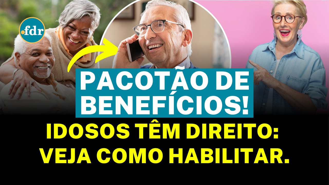 PACOTÃO DE BENEFÍCIOS PARA IDOSOS: HABILITE ESTE DOCUMENTO E GARANTA TODOS OS SEUS DIREITOS!