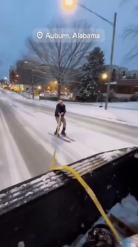 Skiing in Alabama, January 2025