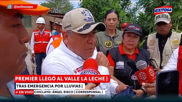 Gustavo Adrianzén advierte: Las lluvias más fuertes están por venir y tenemos que prepararnos