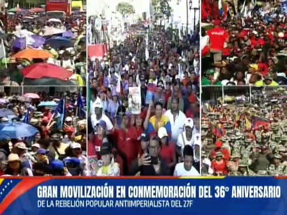 Pdte. Maduro: Podemos decir que fue una rebelión histórica del pueblo contra dos siglos de traición