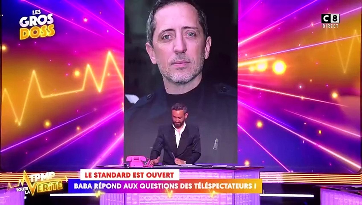 Gad Elmaleh appelle après avoir été critiqué depuis 2 jours par Cyril Hanouna  en raison de son silence