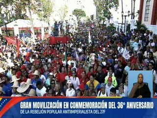 Pdte. Maduro: Esta revolución nació del dolor, la sangre, de la rebelión espontánea del pueblo