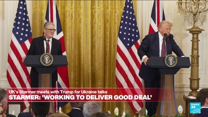Replay: UK's Starmer gives joint press conference with Trump