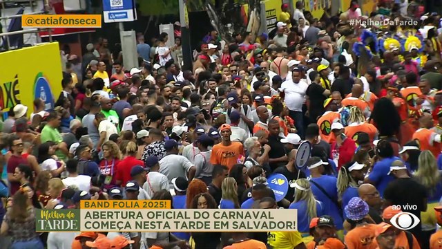 O CARNAVAL COMEÇOU! Salvador abre oficialmente os festejos em Campo Grande | Melhor da Tarde