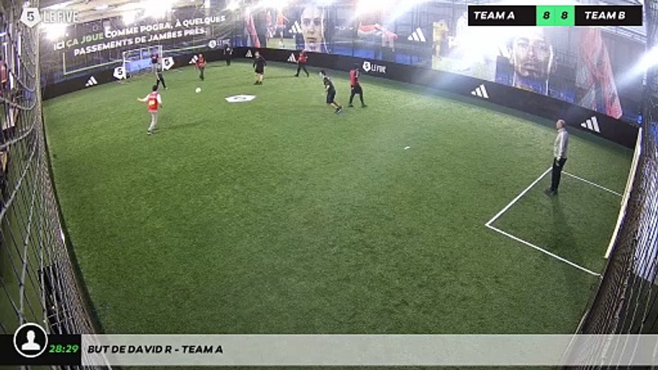 But de David R - Team A
