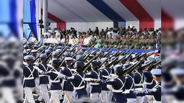 Desfile militar conmemora 181 años de Independencia