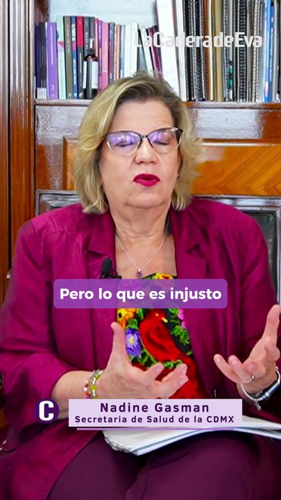 La visión de Nadine Gasman sobre el aborto