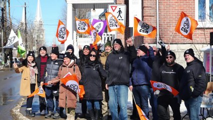 CH 27 Fev TOPO Manifestation syndicat Club Med