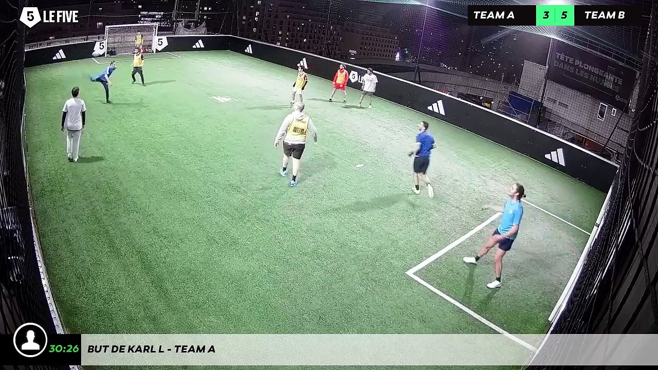 But de Karl L - Team A