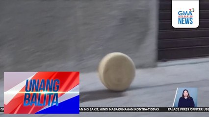 Laro sa Italy – Malaking keso, inihahagis at pinagugulong sa kalsada | Unang Balita
