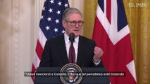 Trump interrumpe a Starmer en las conversaciones sobre Canadá