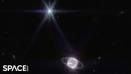 4K View Of Neptune Via James Webb Space Telescope