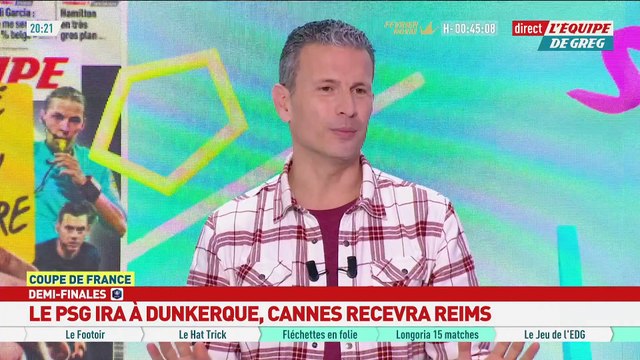 Dunkerque-PSG et Cannes-Reims en demi-finales - Foot - Coupe de France