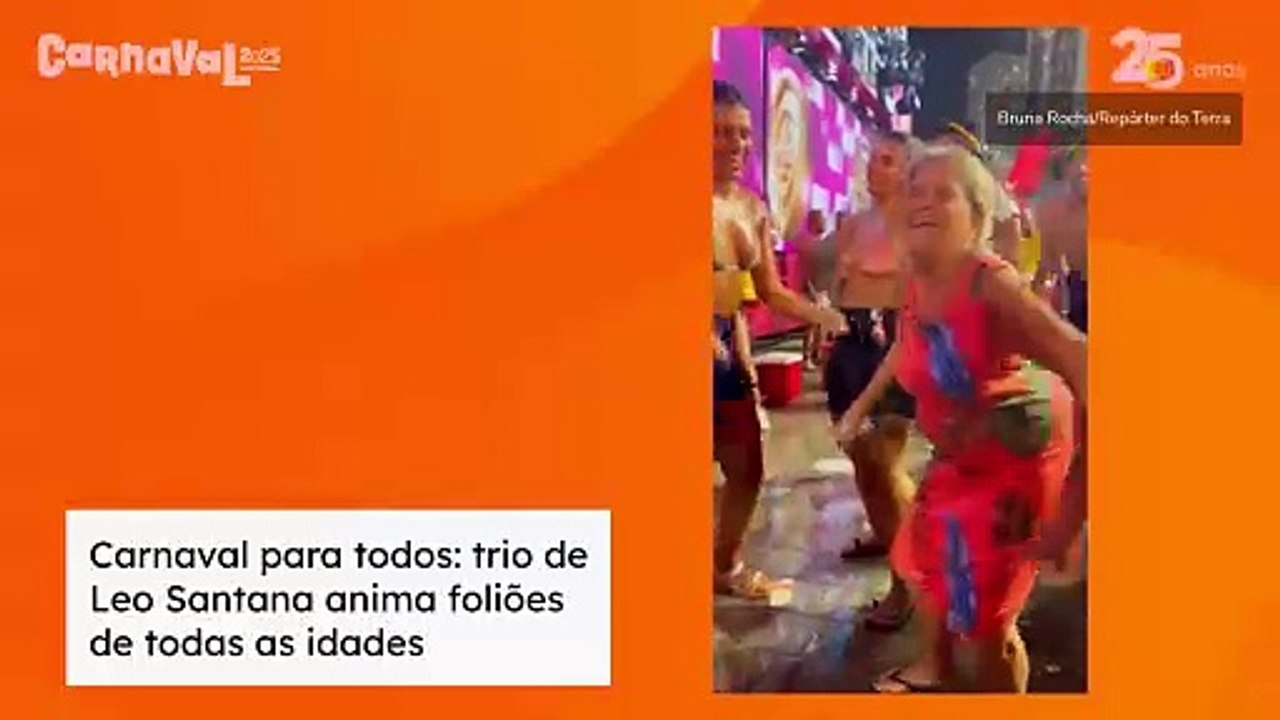 Carnaval para todos: trio de Leo Santana anima foliões de todas as idades