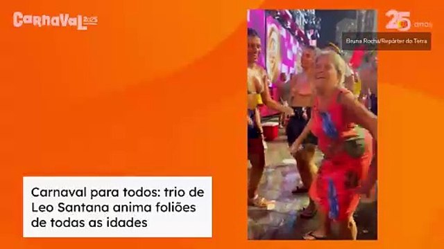 Carnaval para todos: trio de Leo Santana anima foliões de todas as idades