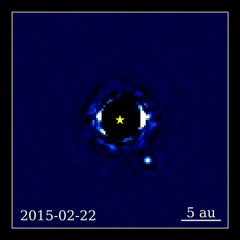 17-Year Time-Lapse Reveals Exoplanet Beta Pictoris b Orbiting Its Star