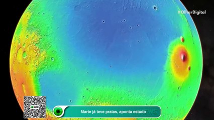 Marte já teve praias, aponta estudo