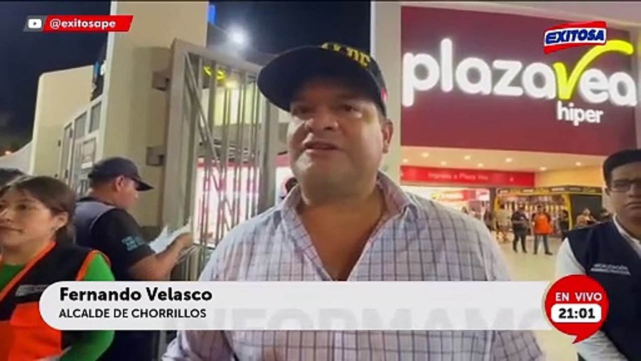 Clausuran Real Plaza de Chorrillos por inminente riesgo a la vida: Municipio detectó 30 faltas graves