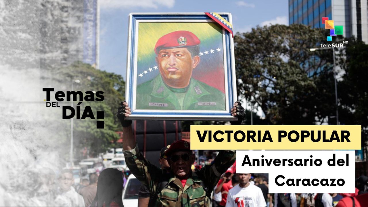 Las fuerzas revolucionarias de Venezuela se movilizaron por el 36 aniversario del Caracazo