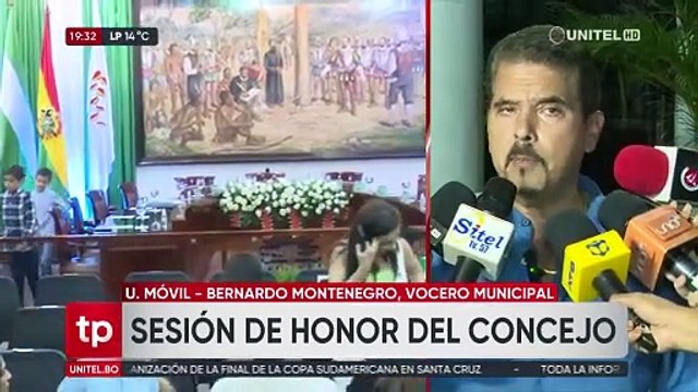 Jhonny acusa que el Concejo cruceño no contempló su participación en la Sesión de Honor por la Fundación de Santa Cruz