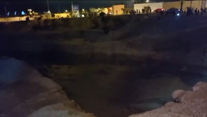 Huaico en Punta Hermosa.