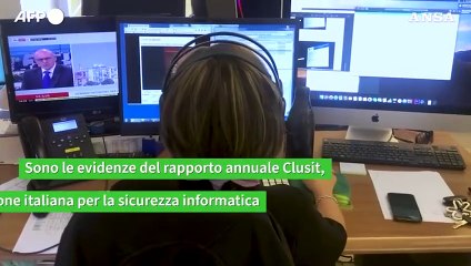 In Italia 10% attacchi cyber mondiali