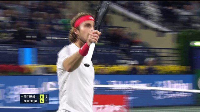 Tsitsipas the lone seeded survivor in Dubai