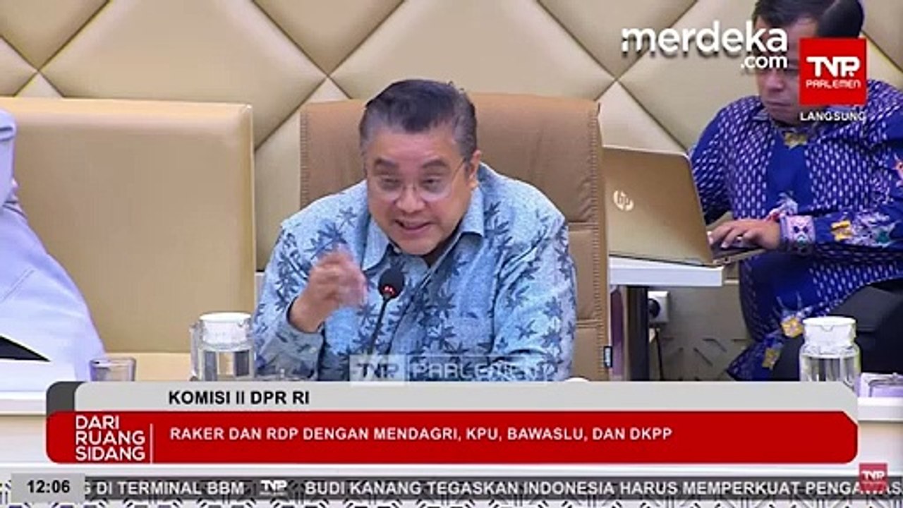 Ngamuk Deddy Sitorus PDIP Emosi di DPR sampai Desak Kapolri Mundur Akibat Pilkada Gagal