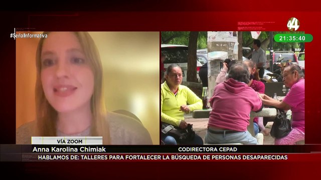 Anna Karolina Chimiak habla del ciclo de talleres Fortaleciendo la Lucha de las Familias Buscadoras