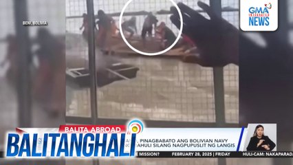 Mga fuel smuggler umano, pinagbabato ang Bolivian navy at iba pang opisyal nang mahuli silang nagpupuslit ng langis | Balitanghali