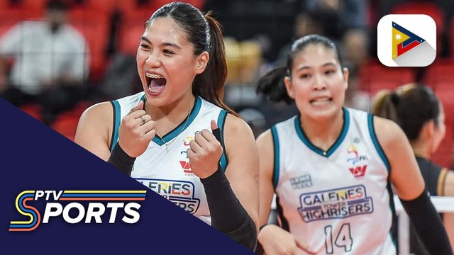 Galeries Tower Highrisers, tinalo ang third-seed Cignal HD Spikers para makaabante sa 2024-2025 ...