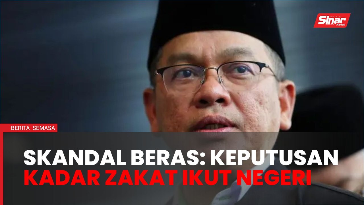 Skandal beras: Serah pada Jawatankuasa Fatwa bagi kadar zakat fitrah