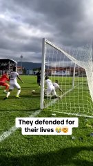 I can't believe they didn't concede that's crazy