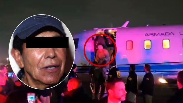Rafael Caro Quintero llega esposado y custodiado a Estados Unidos tras ser extraditado