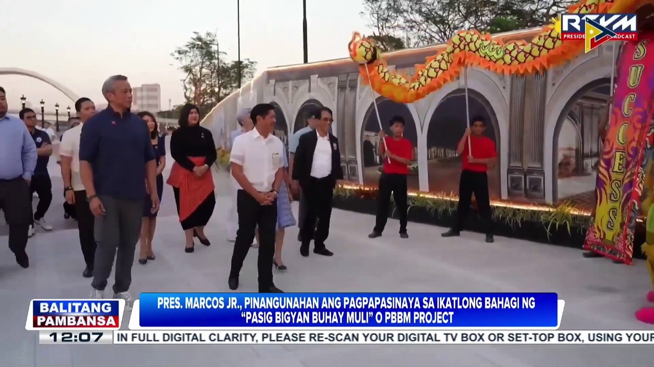 Phase 3 ng Pasig River Esplanade, bukas na;