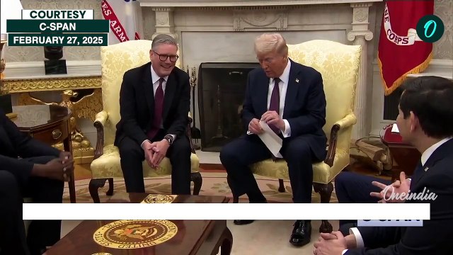 Keir Starmer reads royal invite at White House | Trump's plans to visit his Scottish golf resort