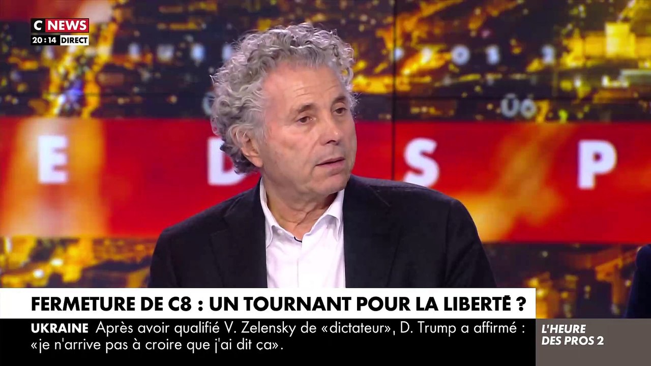 Pascal Praud : "Laurent Joffrin se réjouit de la fin de C8 ! Je suis trop naïf, en réalité, ils veulent nous tuer !"
