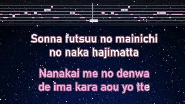 Karaoke♬ appears - ayumi hamasaki 【No Guide Melody】 Instrumental, Lyric Romanized