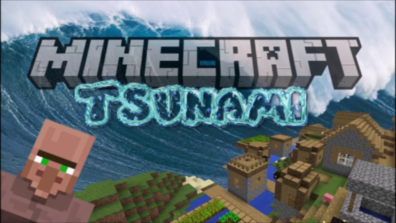 Ein gewaltiger TSUNAMI zerstört unser Dorf !!! 🌊😱