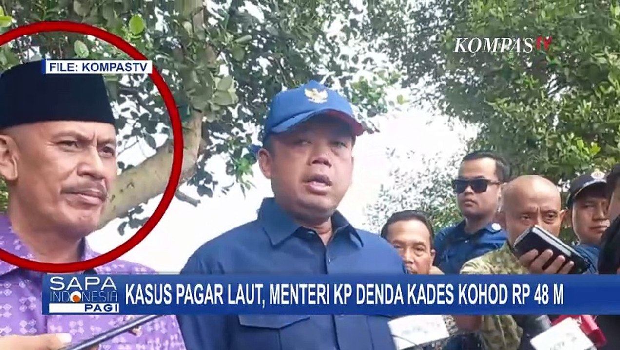 Kades Kohod Didenda Rp 48 M Buntut Tanggung Jawab atas Pembangunan Pagar Laut Tangerang