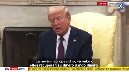 Starmer repite la estratagema de Macron e interrumpe a Trump cuando hablaba de la ayuda europea a Ucrania