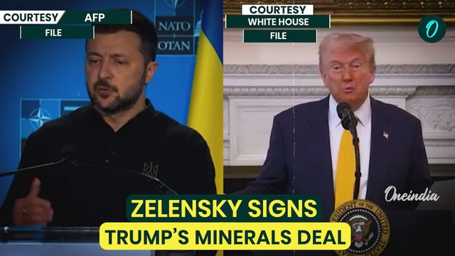 Zelensky To Sign Trump’s Rare Earth Deal With No Negotiation, US Says | Minerals, Oil & Gas Included