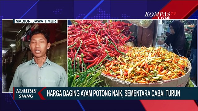Begini Pantauan Harga Daging Ayam dan Cabai di Madiun | PERSIAPAN RAMADAN