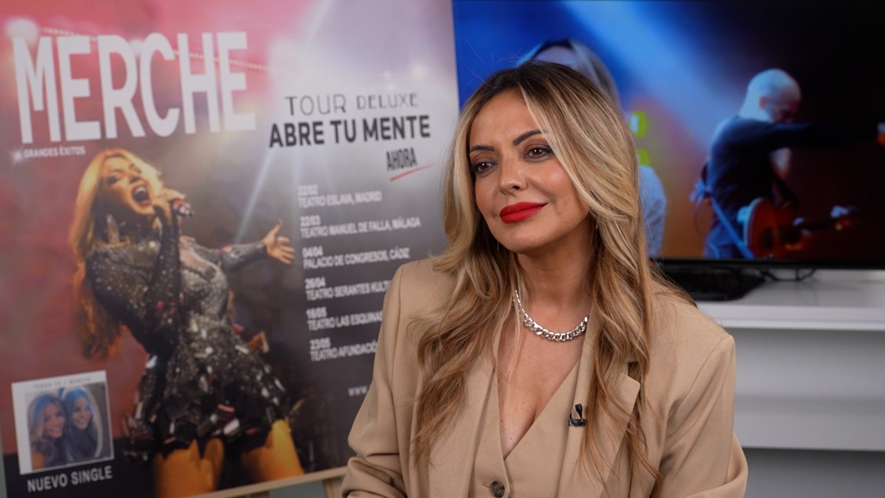 Merche sobre su evolución musical: "Escucho mis primeras canciones y pienso qué ingenua era"