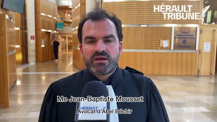 Réaction de Me Jean-Baptiste Mousset après le verdict, mercredi 26 février 2025 à Montpellier