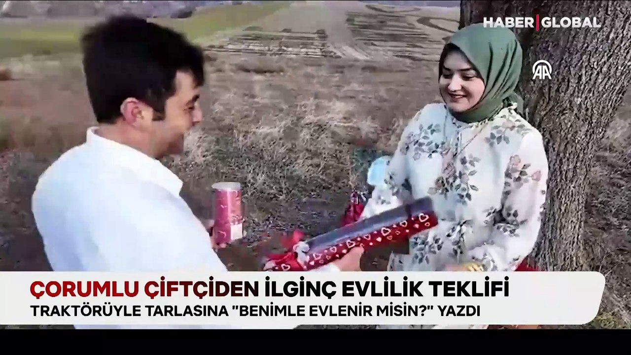 Çorumlu çiftçiden ilginç evlilik teklifi