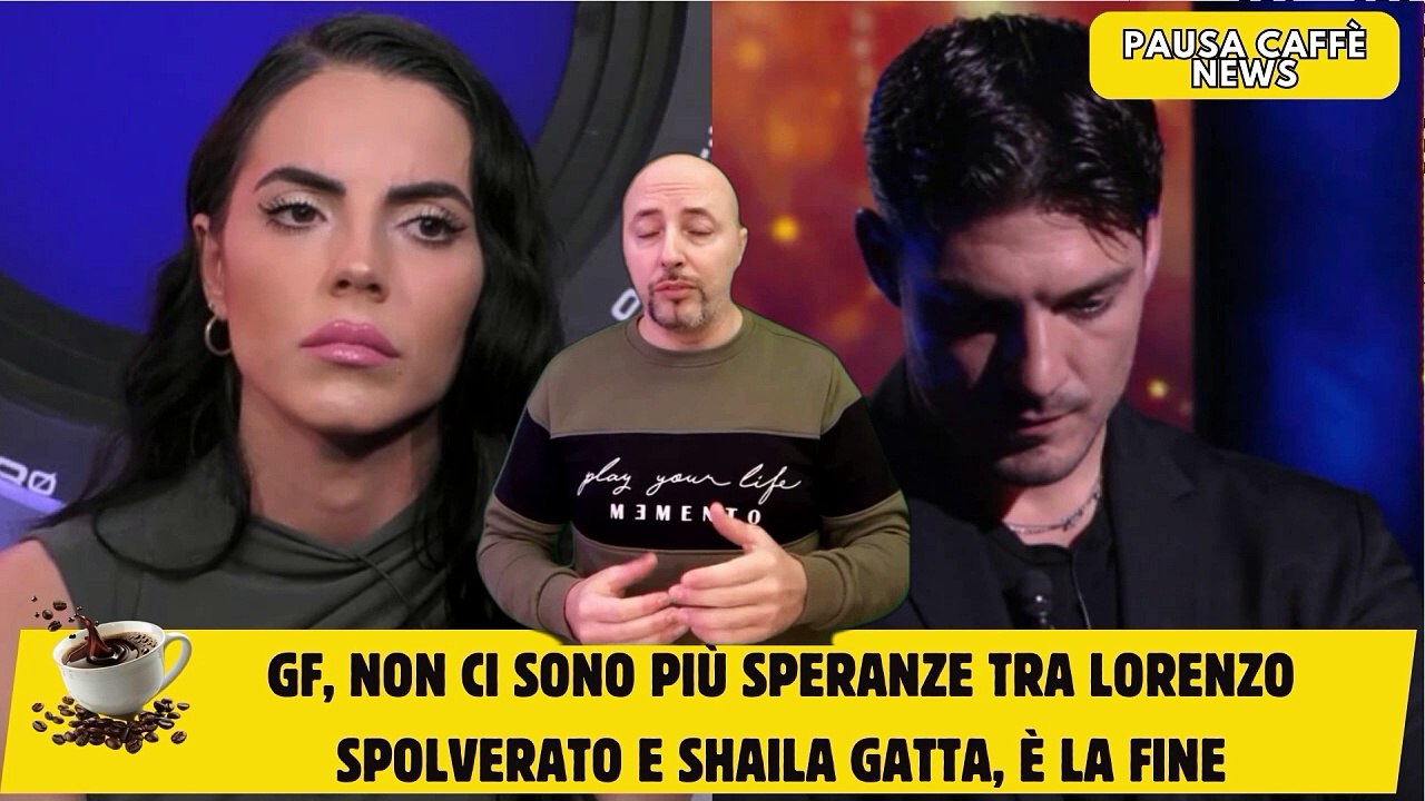 GF, non ci sono più speranze tra Lorenzo Spolverato e Shaila Gatta, è la fine