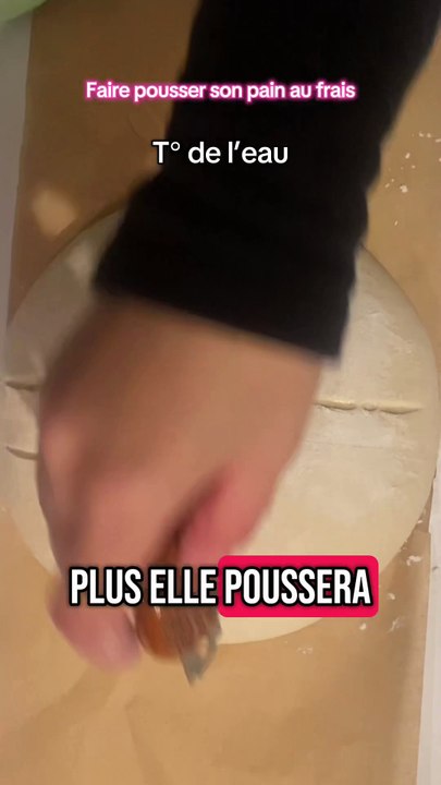 En hiver, c’est un challenge de faire pousser son pain correctement. #levain